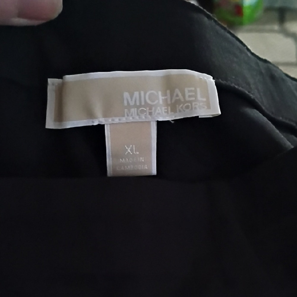 MICHAEL Michael Kors Solid Black Women's Pants